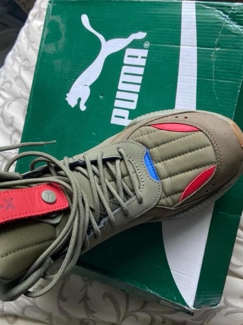 PUMA RS-X Mid Militia 'Deep Lichen Green'
